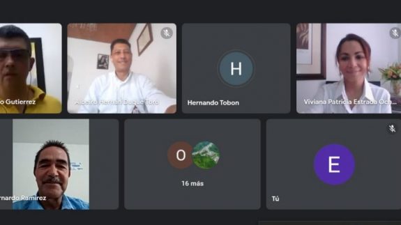 Encuentro gremial virtual de los Comités Municipales de Cafeteros de la circunscripción Norte 1