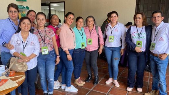 Caficultoras vallecaucanas en 4to Encuentro de Productoras de Cafés Especiales del PCCC