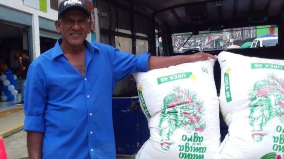 Fertilizante para cafeteros de Bolívar