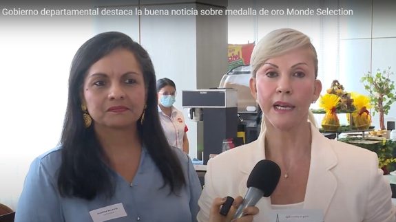 Gobierno departamental destaca cafés premiados con medalla Monde Selection