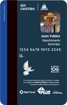tarjeta débito Federación Nacional de Cafeteros de Colombia